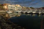 Afternoon view of Cabo marina