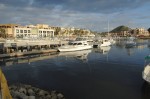 Afternoon view of Cabo marina
