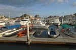 Afternoon view of Cabo marina