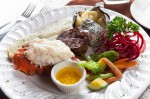     Choose 3 of 6 Items – Lobster, shrimp, fish, crab, fillet mignon, chicken.
