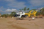 CFE helicopters at Villa Serena Trailer Park