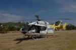 CFE helicopters at Villa Serena Trailer Park