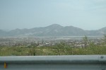 Toll booth road to International Airport